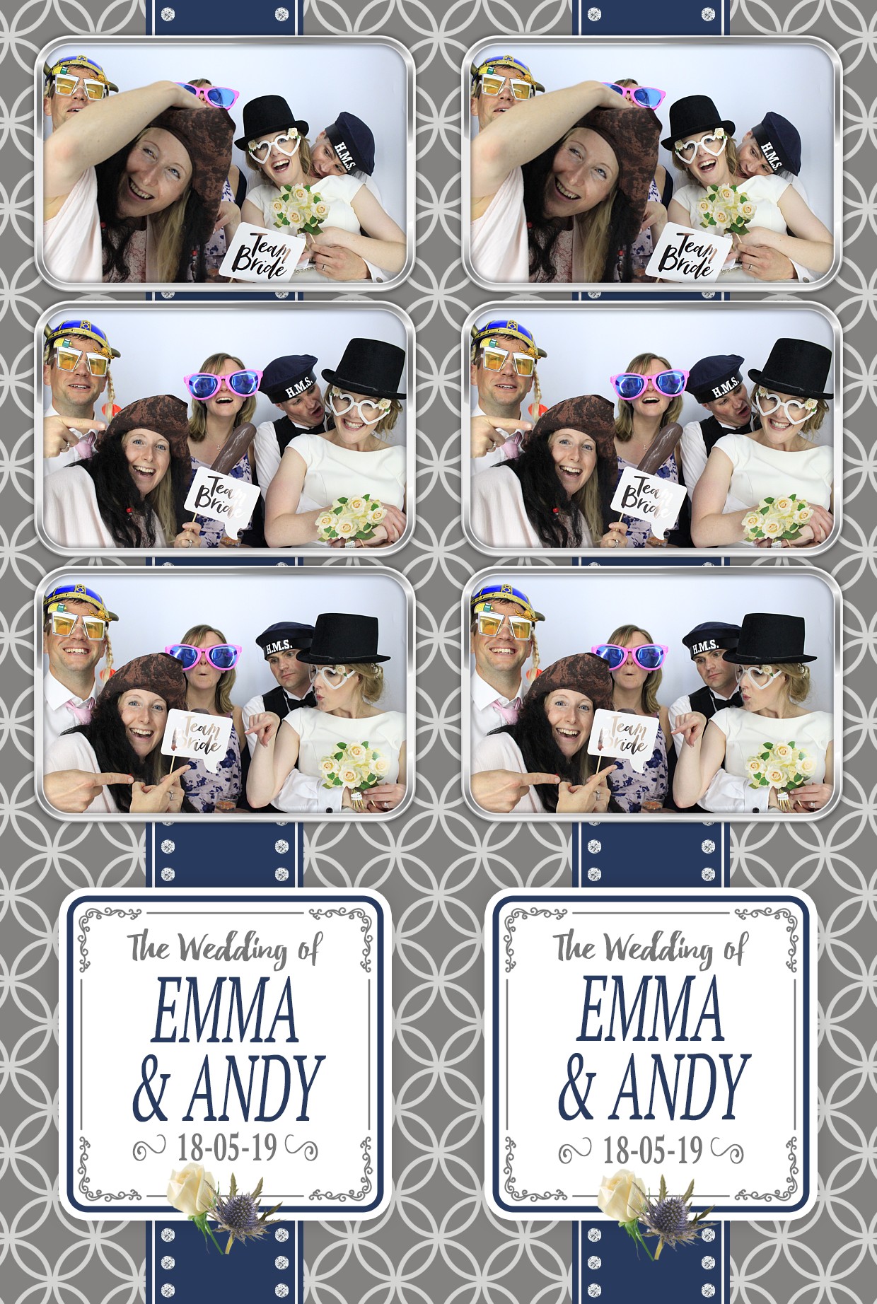 Andy and Emma's Wedding | View more photos from the event at gallery.myphotoboothexperience.co.uk/u/MyPhotoBoothExperienceLtd/Andy-and-Emmas-Wedding